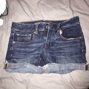american eagle jean shorts